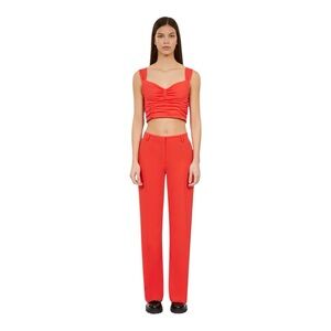 THE KOOPLES Red Trousers NWT size 36 FR & US is a 4